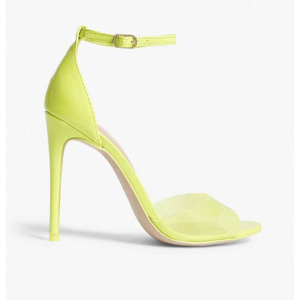 NWOT Aldo Lime Green Sandal Heels 🍈 — size 6.5